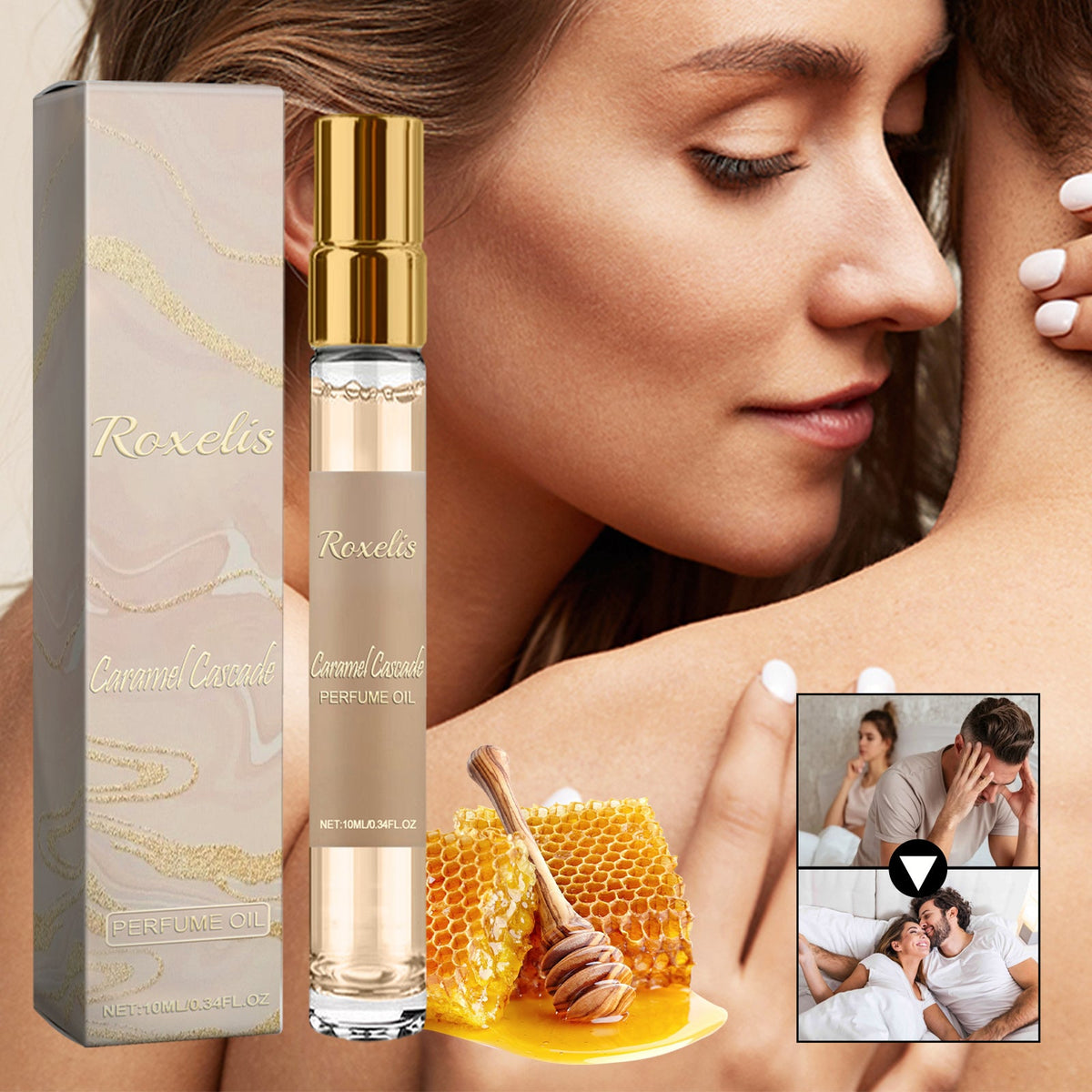 Caramel Perfume Oil for a Soft, Elegant Everyday Scent