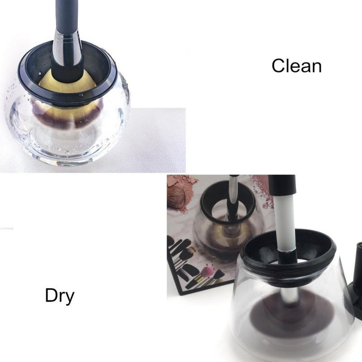 Makeup Brush Cleaner & Dryer — Automatic Washing in 30 Seconds