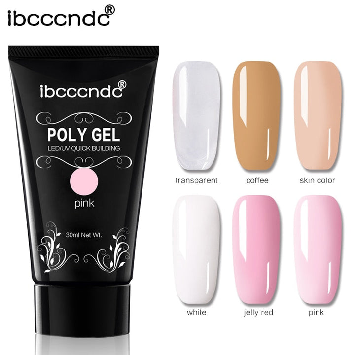 Poly Gel Nail Builder — Salon-Quality Extensions in 60 Seconds