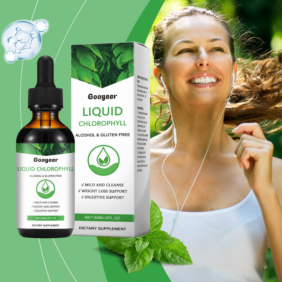 Liquid Chlorophyll Drops — Natural Weight & Digestive Support