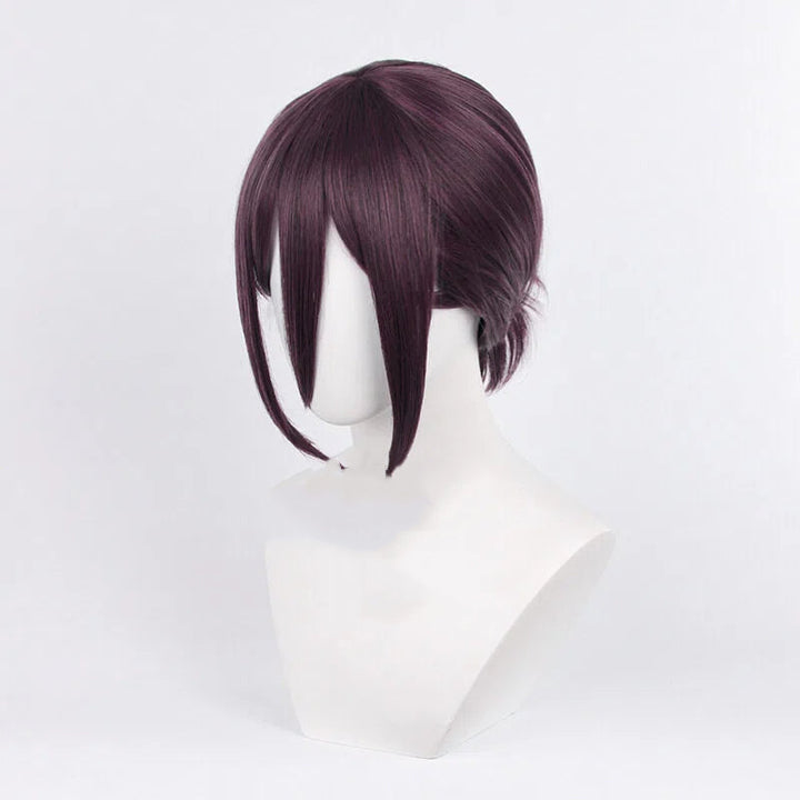 Cosplay Wig – Ready-to-Wear Deep Purple Raiju Style