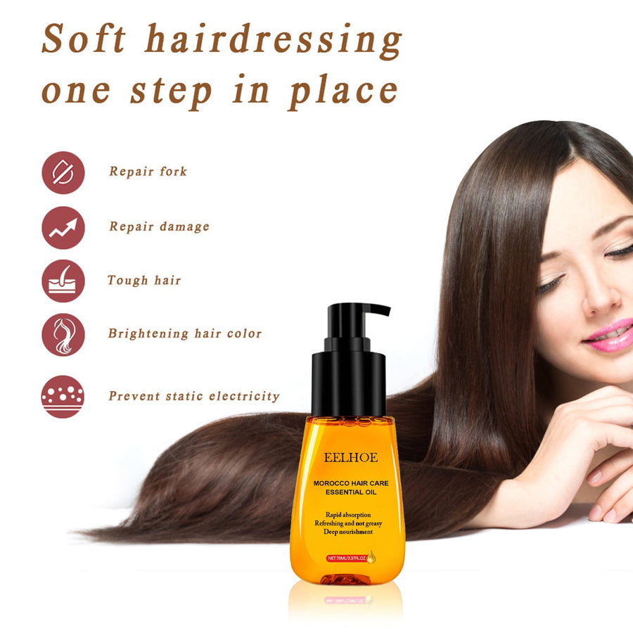 Hair Essential Oil for Frizz-Free, Nourished Shine