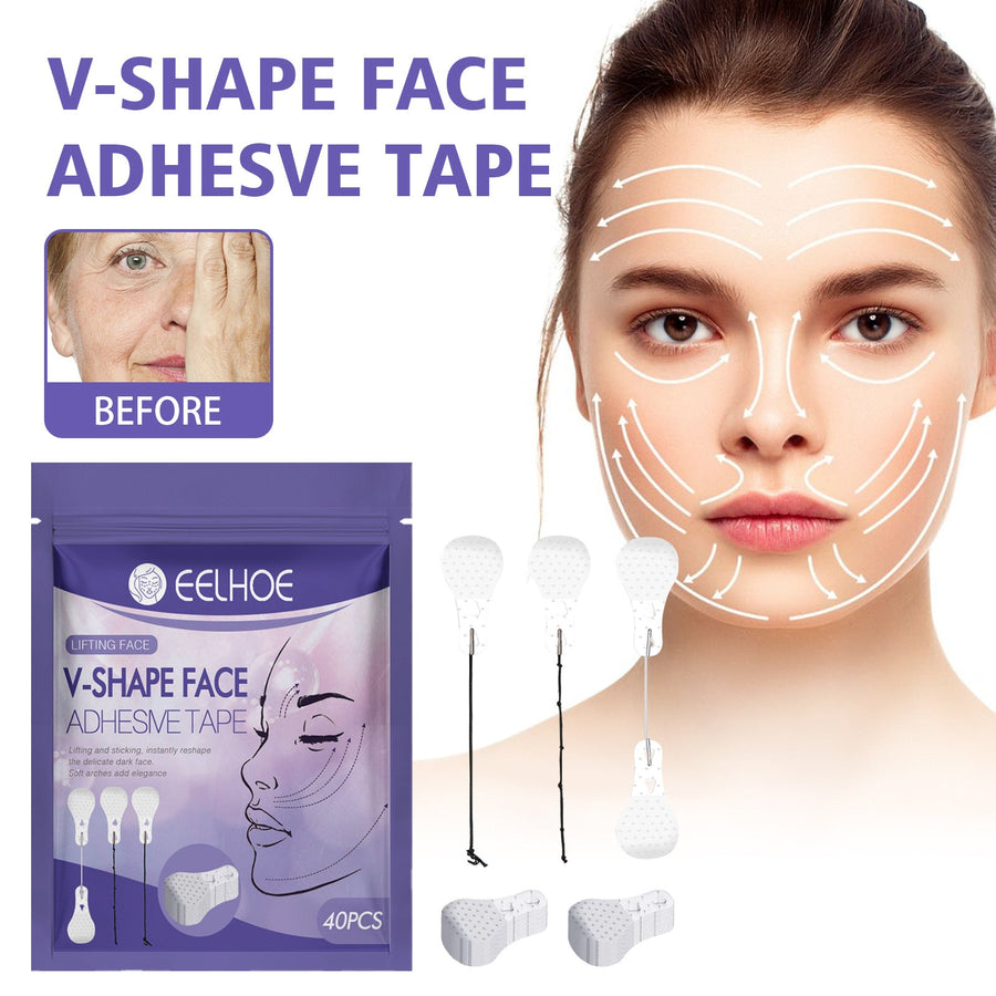 V‑Shape Face Lift Tape — Instantly Tighten & Define Jawline