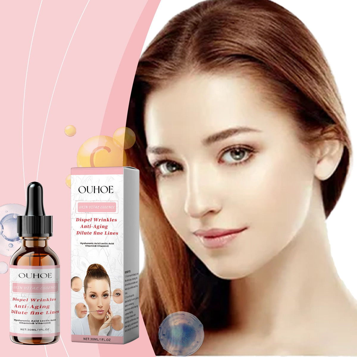 Anti-Wrinkle Serum with Hyaluronic Acid & Vitamin C