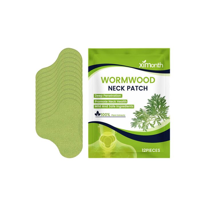 Wormwood Pain Patches – 12ct Plant‑Based Relief for Back