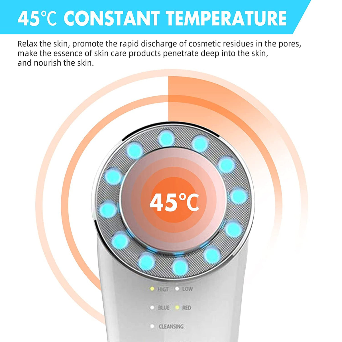 7-in-1 Facial Skincare Device for At-Home Care