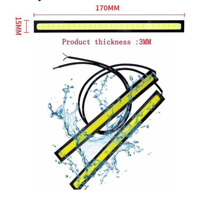 COB LED Strip Light for Car — Ultra-Bright DRLs & Fog Lamps