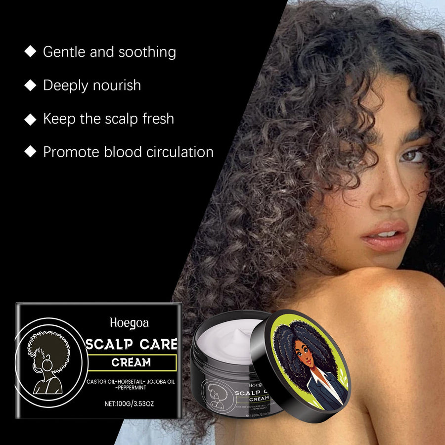 Scalp Care Cream for Dry Scalp Comfort & Soft Hair