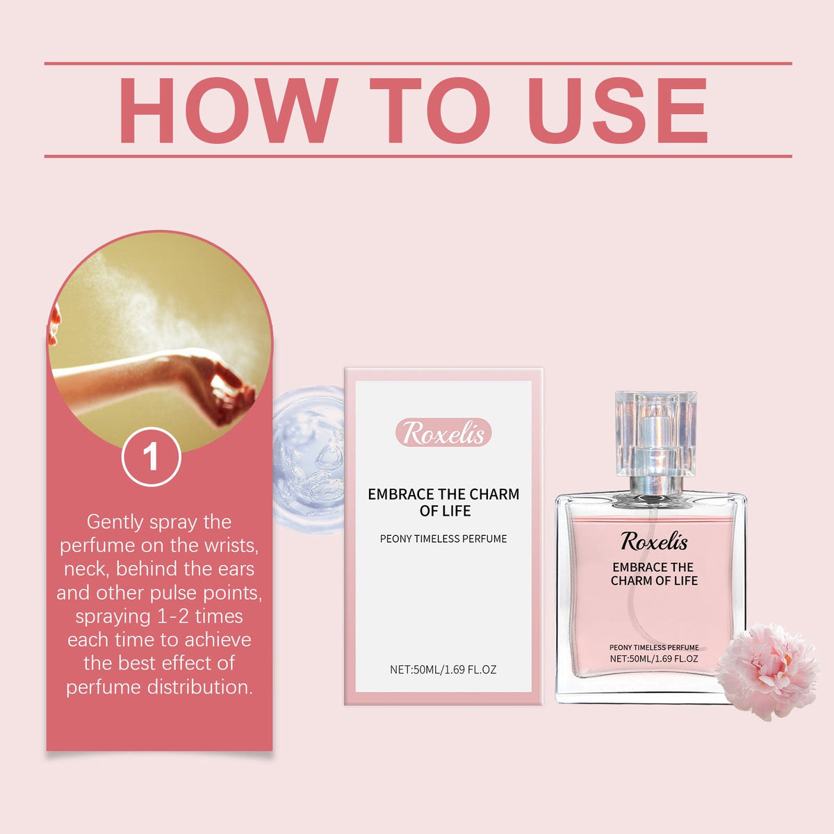 Peony Perfume for Women – Light, Elegant Floral Scent