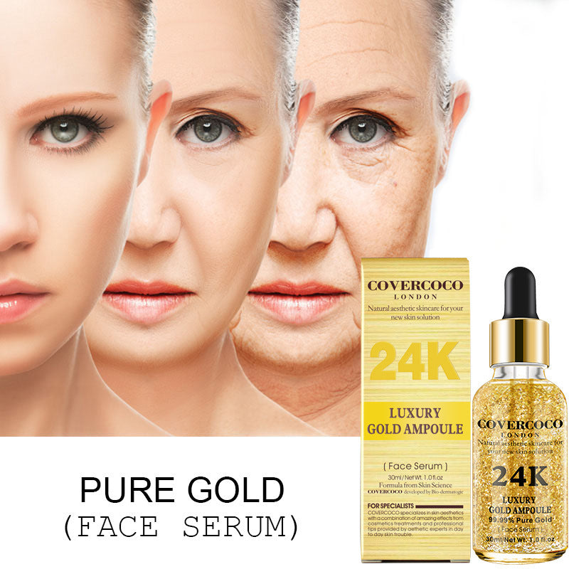 24K Gold Face Serum for Brighter, Firm-Looking Skin
