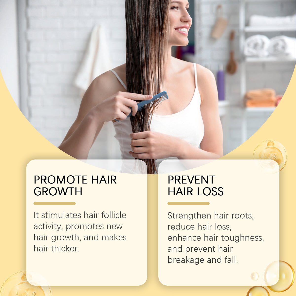 Hair Oil for Dry Scalp & Breakage | Honey Rosemary