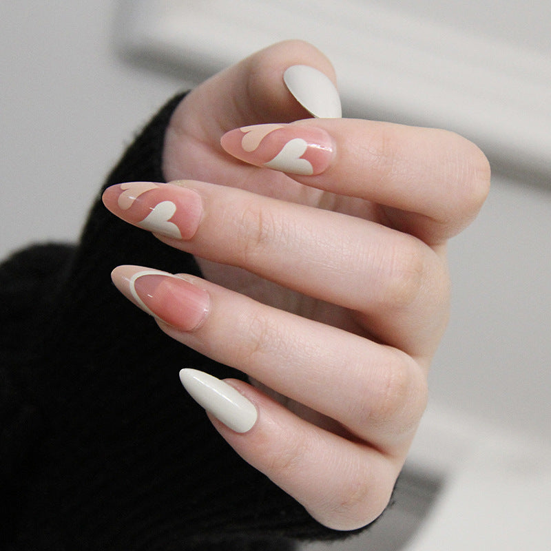 French Glitter Press-On Nails – Perfect Manicure in 10 Minutes