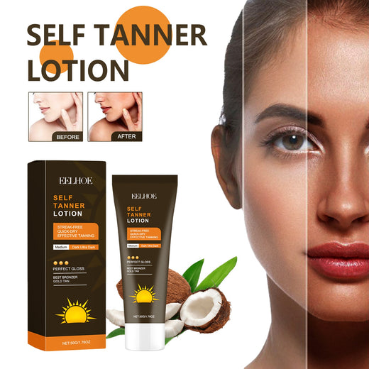 Self Tanner Lotion for Streak-Free Bronze Glow