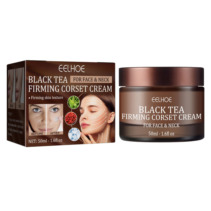 Black Tea Firming Face Cream for Sagging Skin & Pores
