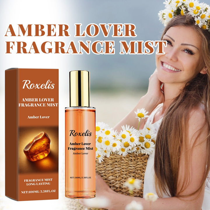 Amber Fragrance Mist for Long-Lasting Warm, Natural Scent