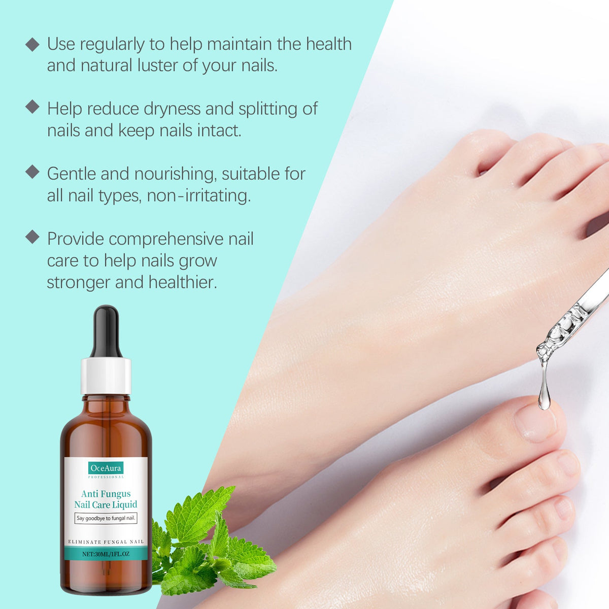 Nail Repair Oil for Fungal Nails & Dry Brittle Nails