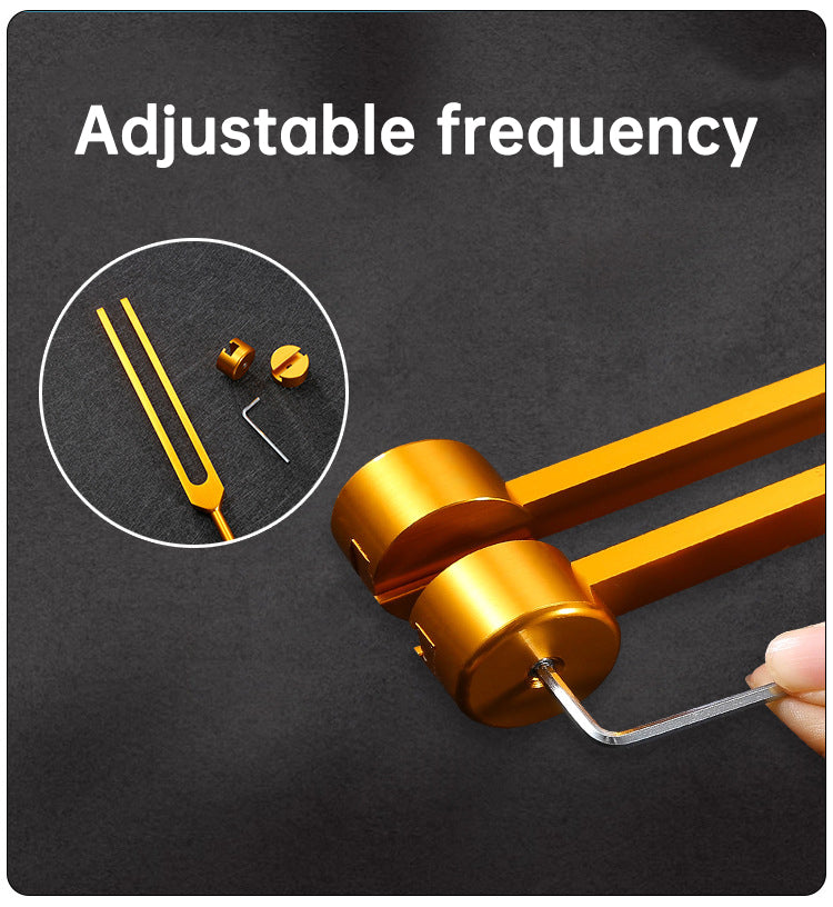 128 Hz Tuning Fork Healing Device — Precision Sound Therapy