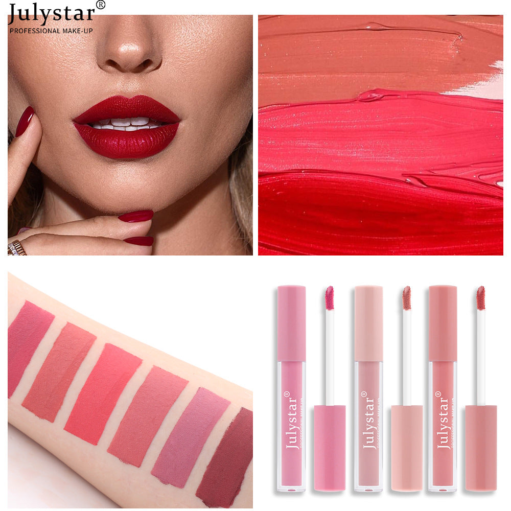Matte Lip Glaze – Soft-Focus Velvet Finish Lip Color