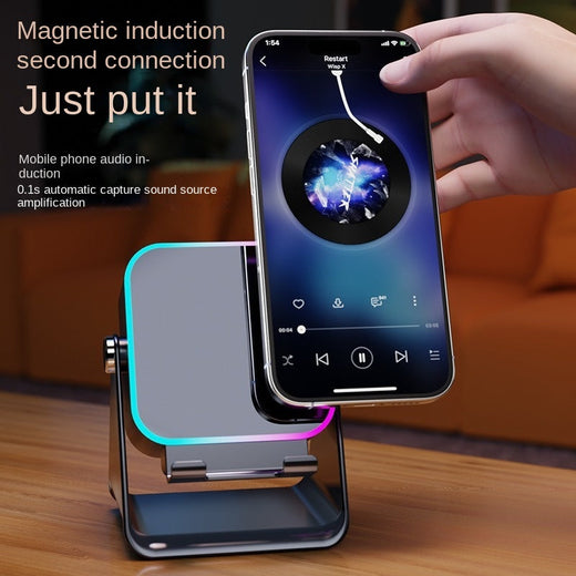 Wireless Audio Sensing Phone Stand – Sync Lights to Music