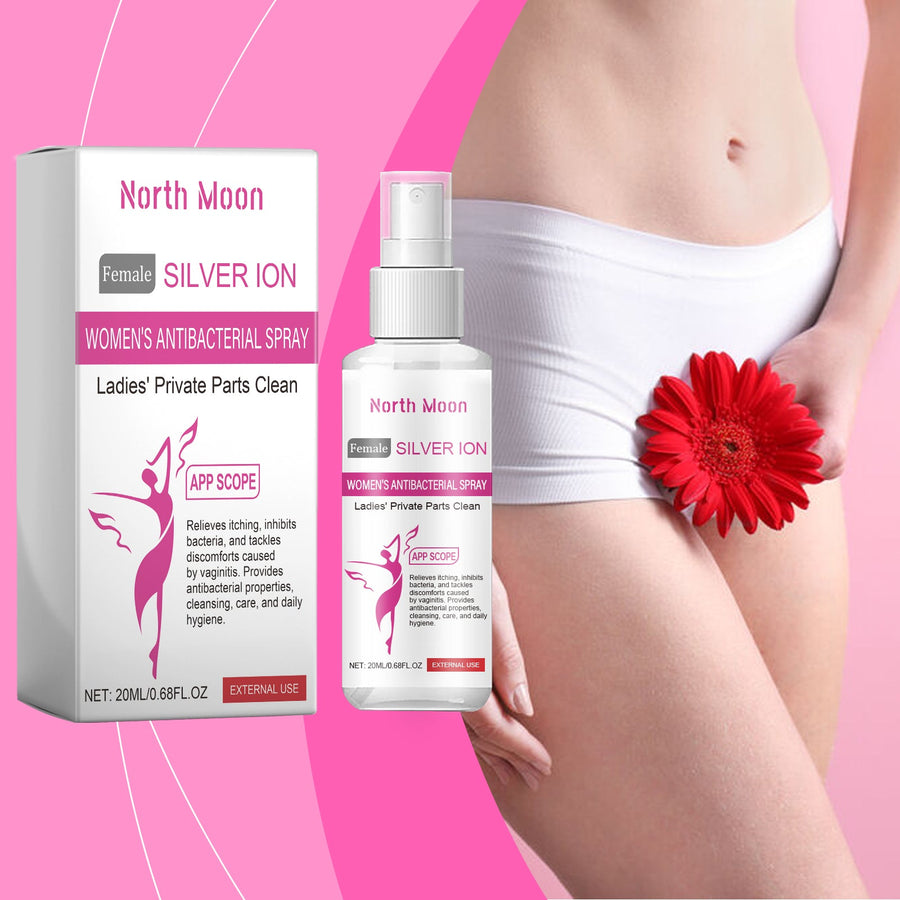 Silver Ion Feminine Spray for Daily Intimate Freshness