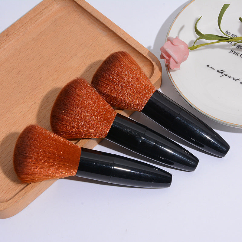 Powder Brush — Ultra-Dense Fan Bristles for Flawless Finish