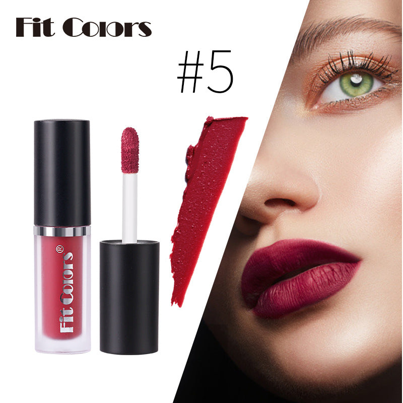Matte Liquid Lipstick Set – 5 Versatile Color Shades