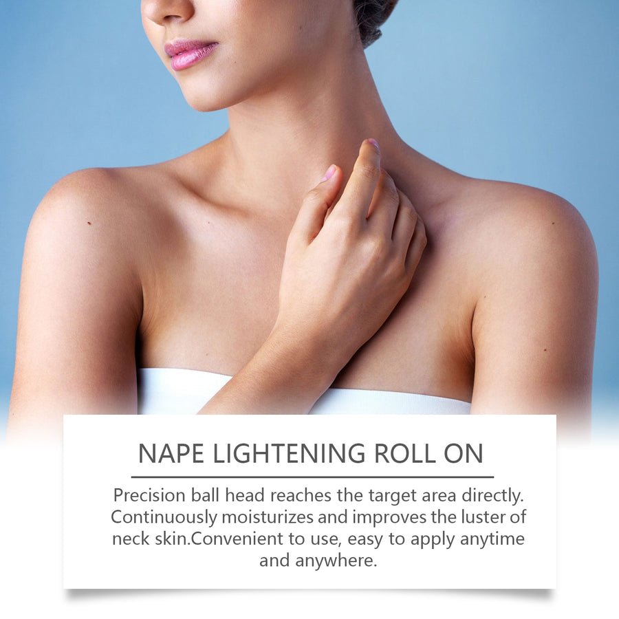 Neck Care Roll-On for Dark, Rough, Uneven Skin Tone