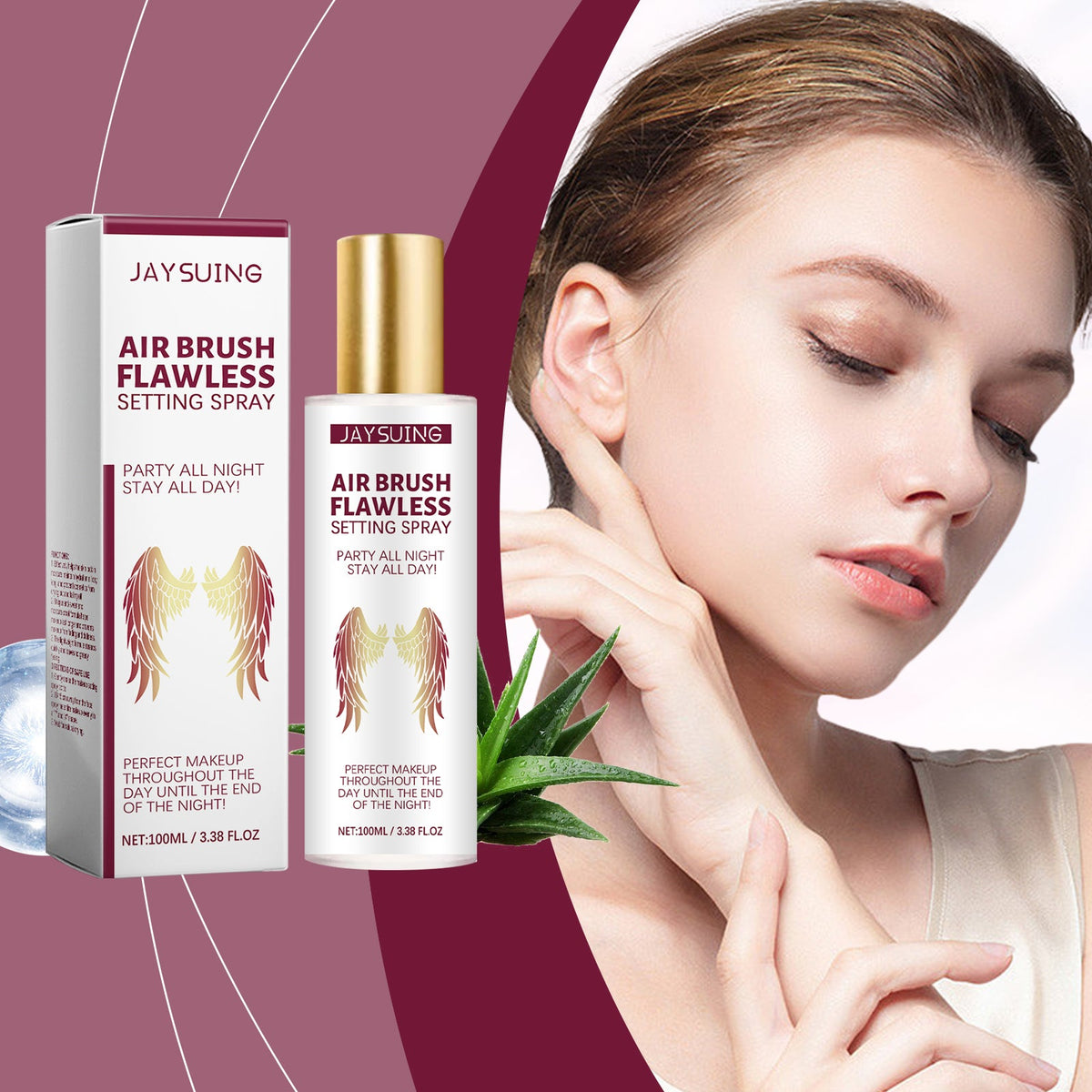 Moisturizing Setting Spray for All-Day Makeup Refresh