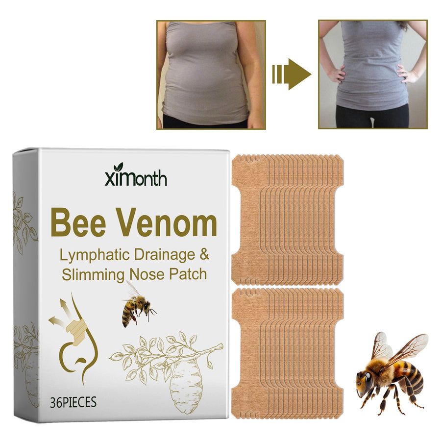 Bee Venom Slimming Nose Patches — Lymphatic Drainage