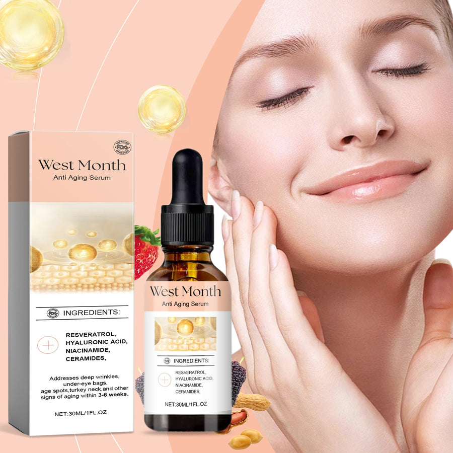 Anti-Aging Serum for Wrinkles, Elasticity & Age Spots