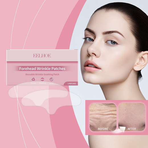 Reusable Forehead Patch for Visibly Smoother Wrinkles