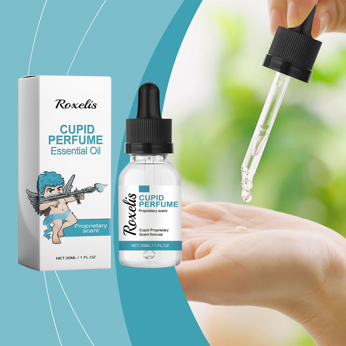 Cupid Perfume Oil For Fresh Romantic Scent To Go