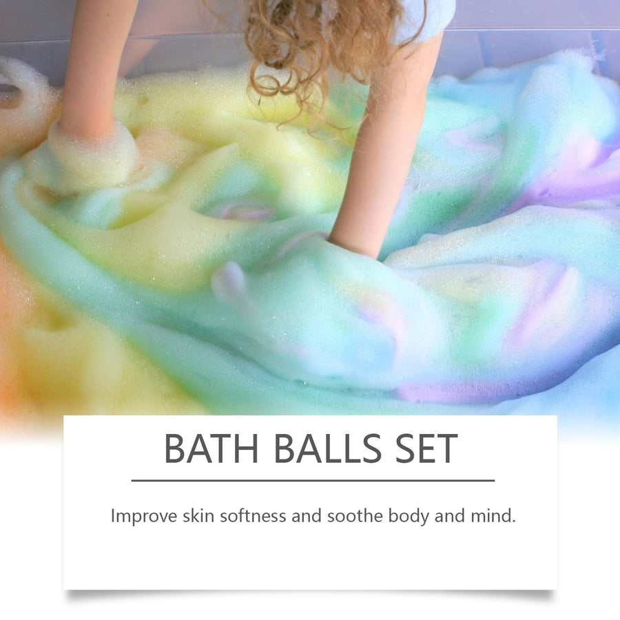 Children's Bath Bombs, Colorful Moisturizing Bubbles
