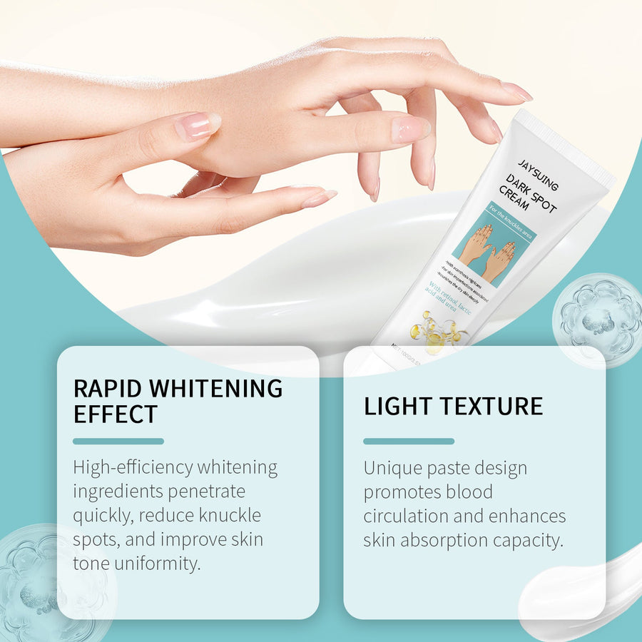 Knuckle Brightening Cream for Dark, Rough Hand Skin