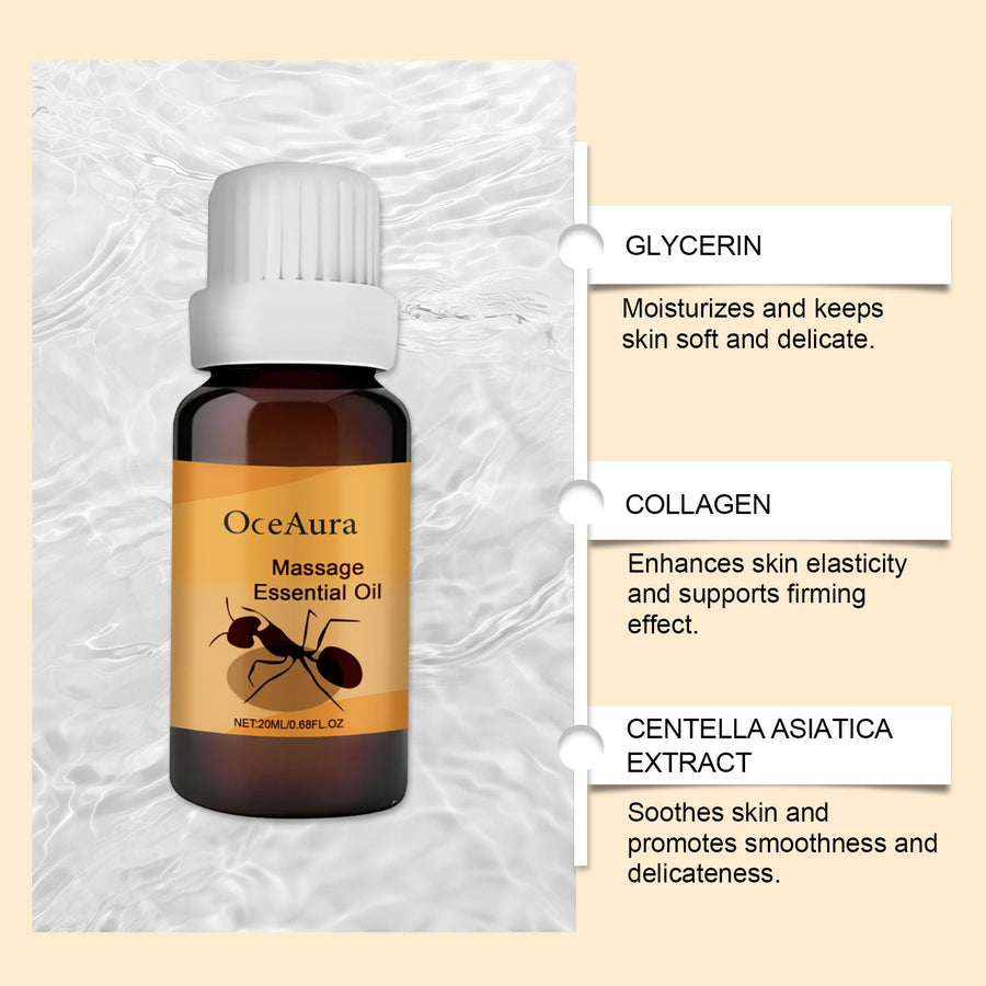 Skin Massage Oil for Soft, Smooth, Firm-Looking Skin