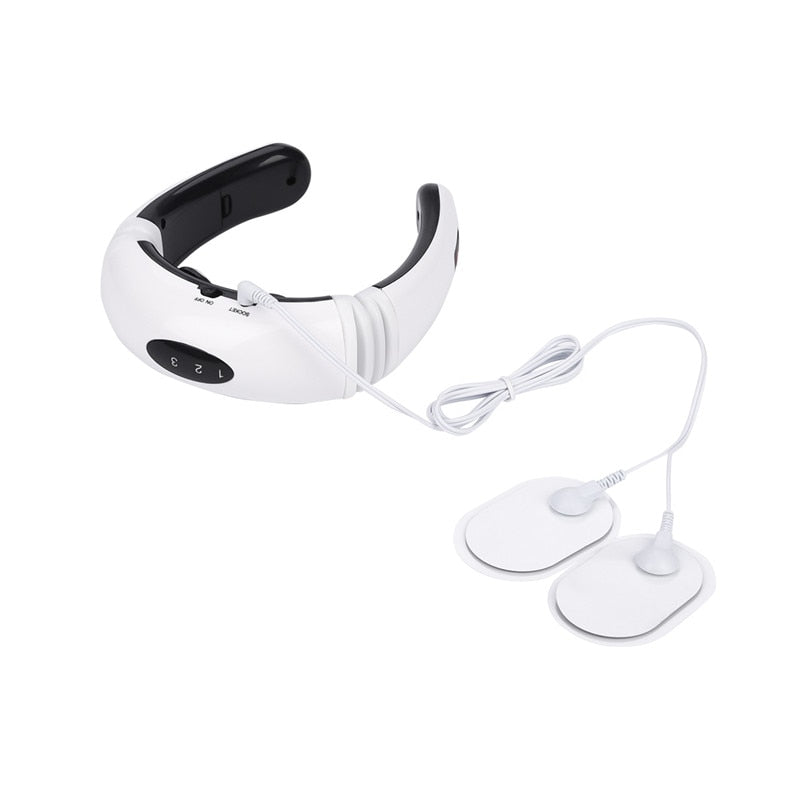 Electric Neck Massager for Hands-Free Pulse Relief Tool