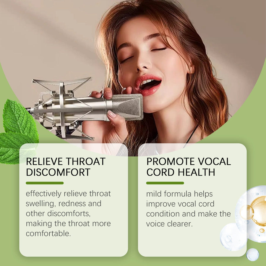 Natural Throat Care Drops — Fast Soothing Relief & Vocal