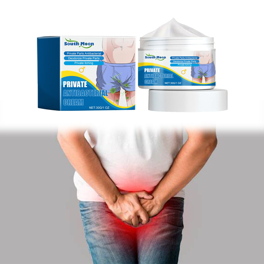 Men’s Private Antibacterial Cream — 3-in-1 Anti-Itch