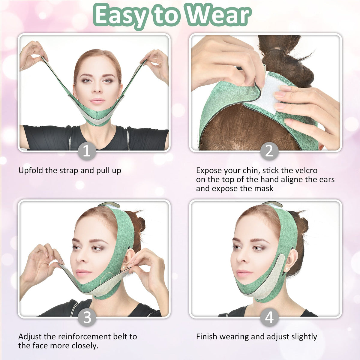 Face Lift Bandage — Instant V-Shape Contour, Adjustable