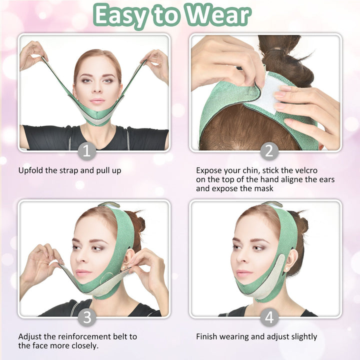 Face Lift Bandage — Instant V-Shape Contour, Adjustable