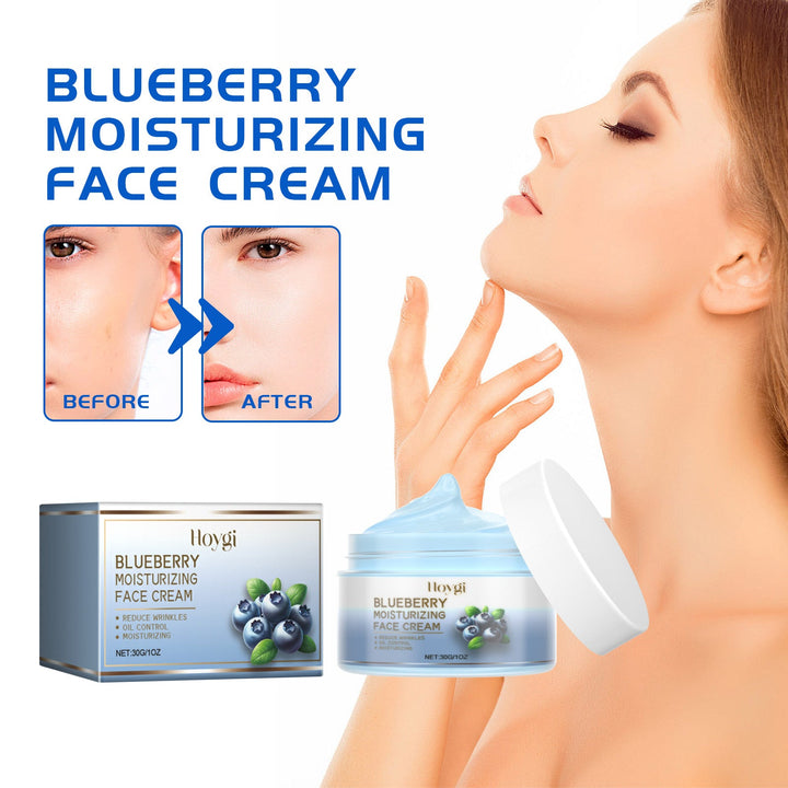 HOYGI Blueberry Cream for Wrinkles, Oil Control & Glow