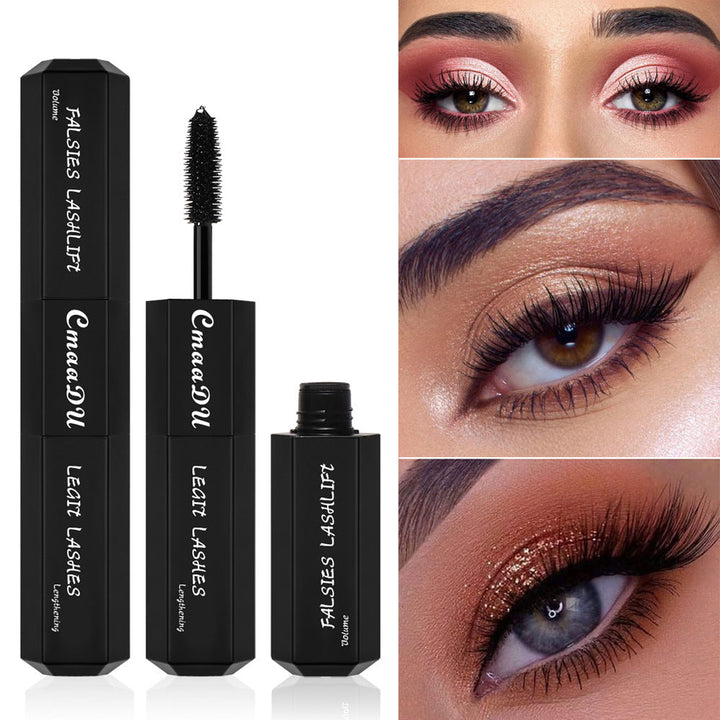 Double-Ended Waterproof Mascara for Lifted Lashes