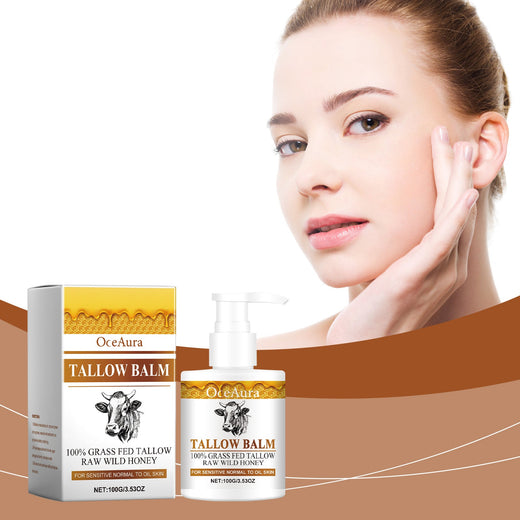 Honey Tallow Moisturizer for Dry, Sensitive Skin Barrier