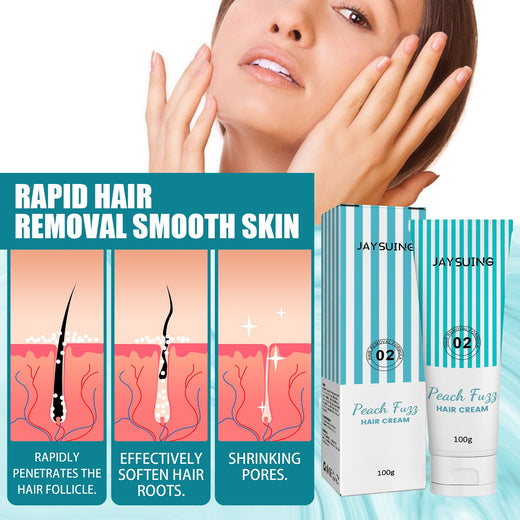 Facial Hair Removal Cream for Smooth-Looking Skin