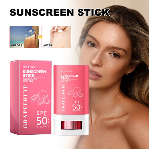 SPF 50+ Sunscreen Stick with Grapefruit Brightening