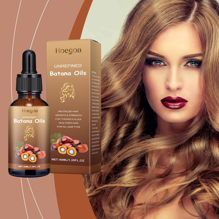 Batana Hair Oil for Fuller-Looking, Stronger, Glossy Hair