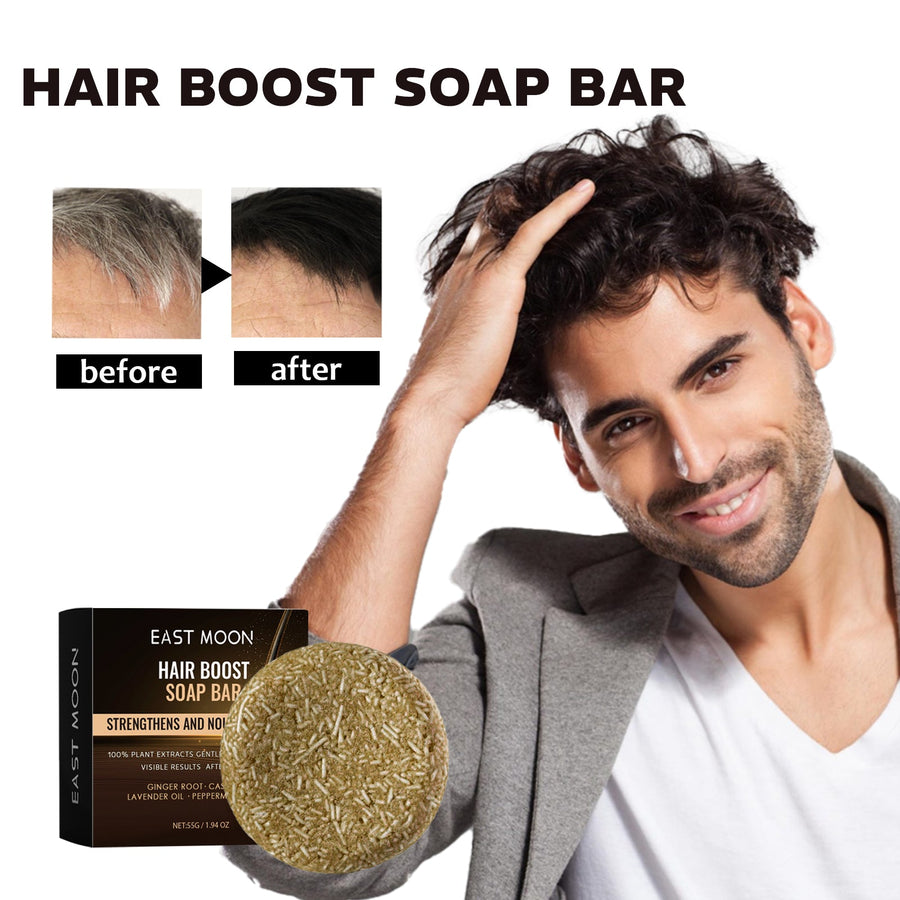 Root Activator Soap Bar for Thicker-Looking Hair Roots