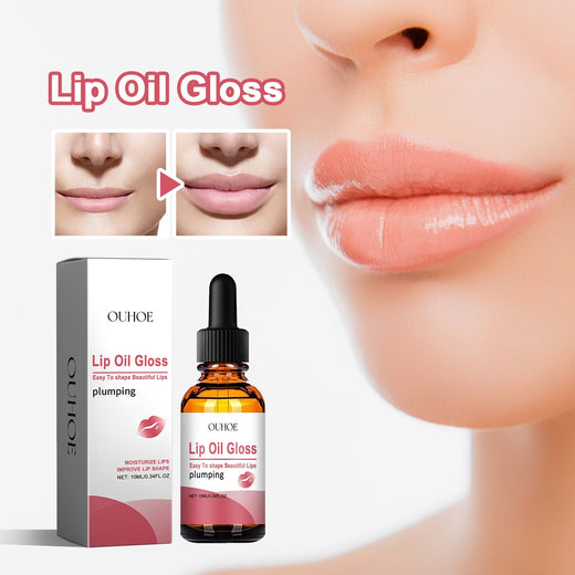 Plumping Lip Oil for Fuller, Hydrated Lips Without Filler