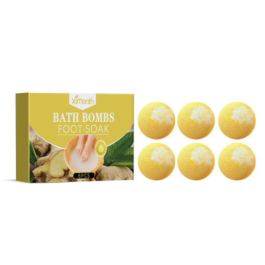 Fizzing Foot Bath Balls for Cracked Heels & Cold Feet