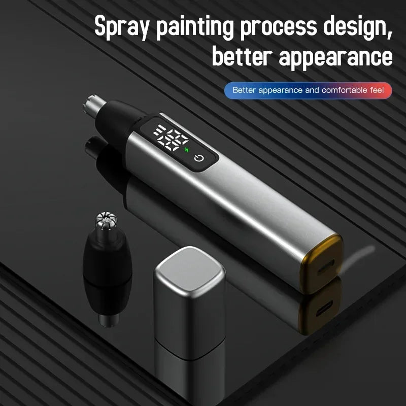 Electric Nose Hair Trimmer With Painless Grooming